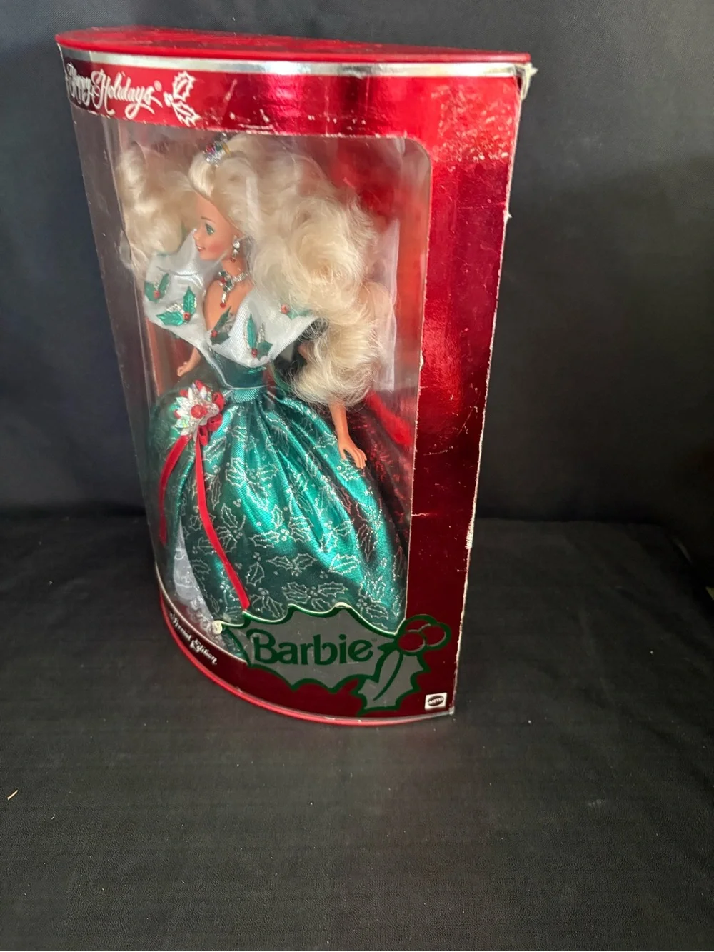 Vintage 1995 Barbie Happy Holidays Special Edition Doll (box Has Damage)